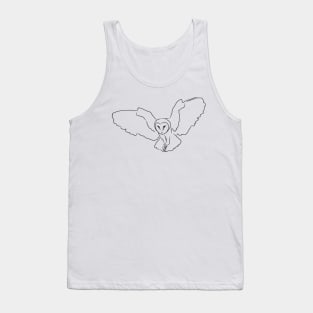 Owl Silhouette Tank Top